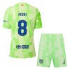 Conjunto (Camiseta+Pantalón Corto) FC Barcelona Pedri 8 Tercera Equipación 2024-25 - Niño